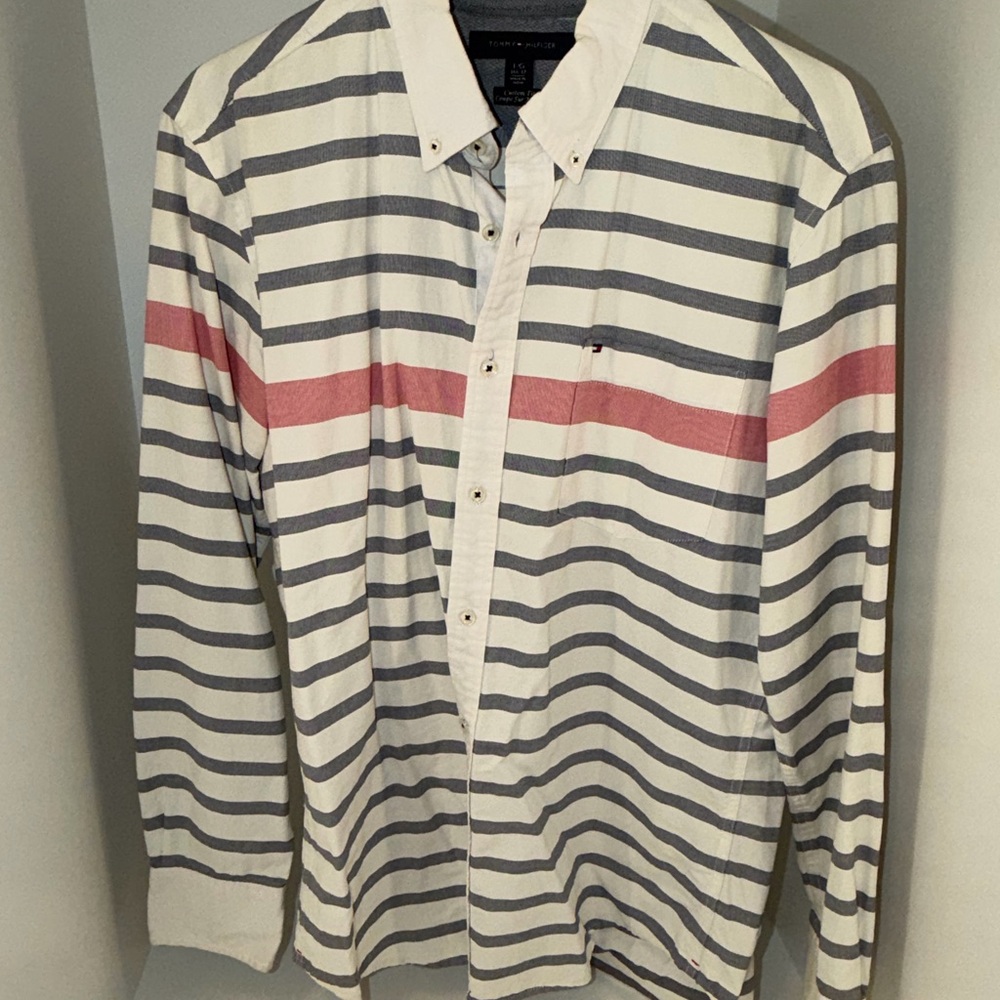 Tommy Hilfiger Men’s Dress Shirt Large